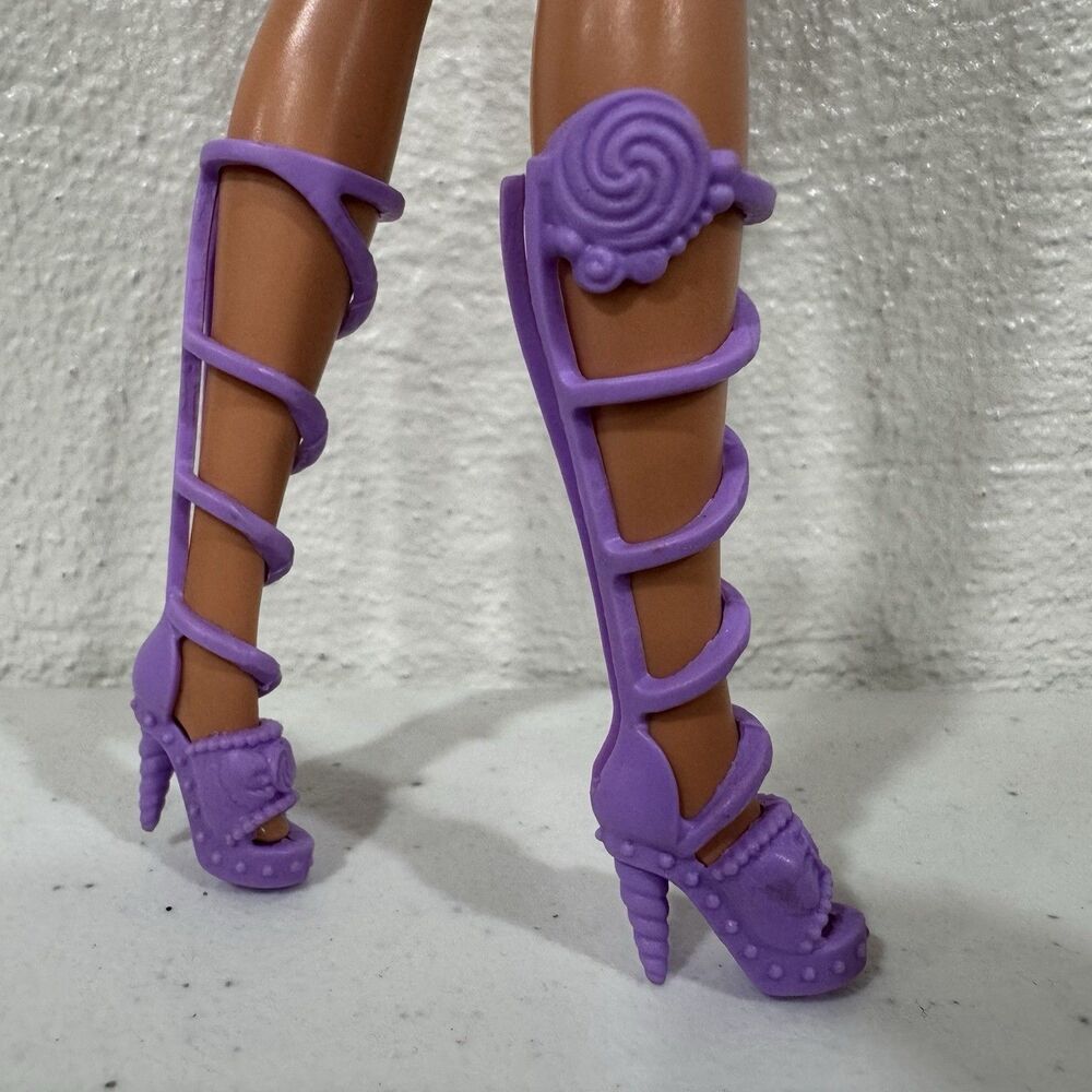 Barbie Dreamtopia Purple Fairy Unicorn Heels Shoes Doll Accessory Mattel